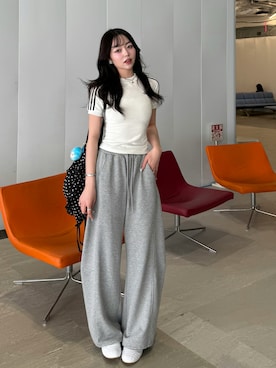 「アイテム（バックパック/リュック）」を使った、ramuさん（レディース・166cm）の春コーディネート