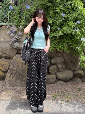 「アイテム（ファンデーション）」を使った、ramuさん（レディース・166cm）の夏コーディネート