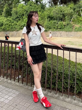 「アイテム（ベースメイク）」を使った、ramuさん（レディース・166cm）の夏コーディネート