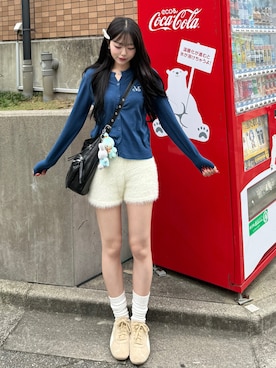 「アイテム（ビューティーグッズ）」を使った、ramuさん（レディース・166cm）の秋コーディネート