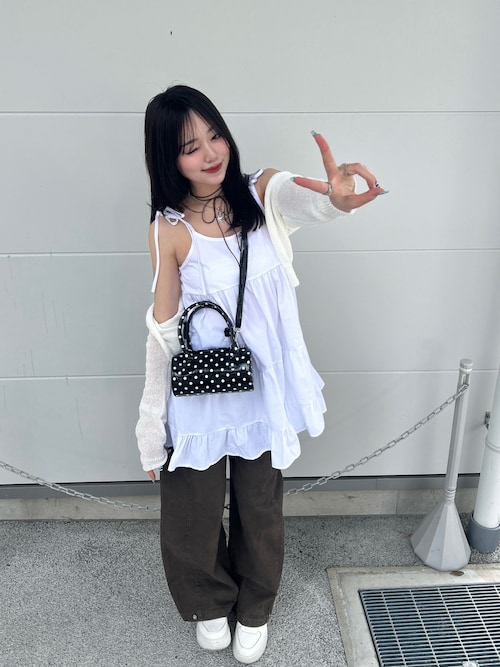 SPINNS ショルダーバッグ バッグ ドラム型ショルダーバッグ