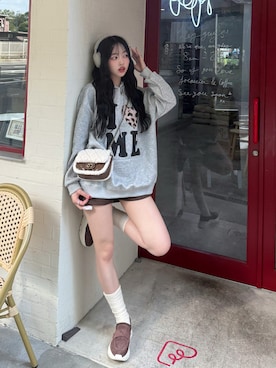 「アイテム（アクセサリー）」を使った、ramuさん（レディース・166cm）の秋コーディネート