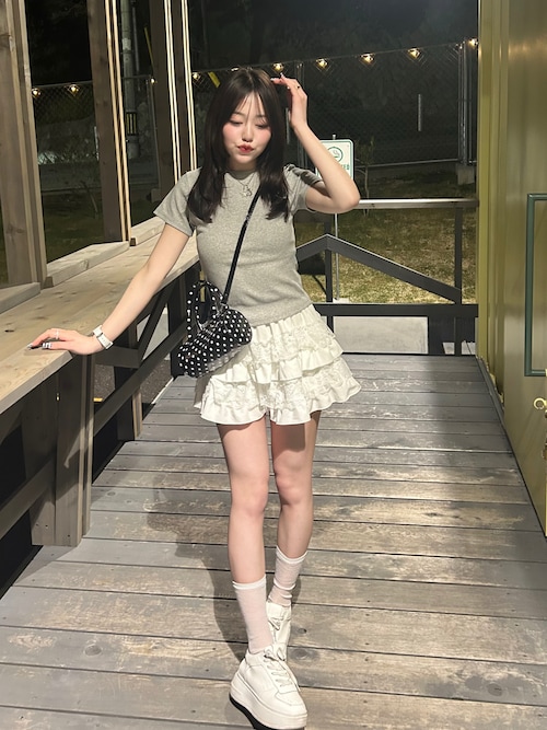 チャーム付き マルチネックレス TINA：JOJUN（ネックレス