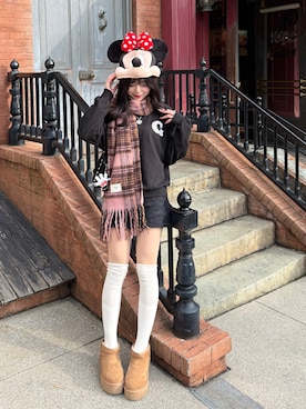 「アイテム（ハンドバッグ）」を使った、ramuさん（レディース・166cm）の秋コーディネート