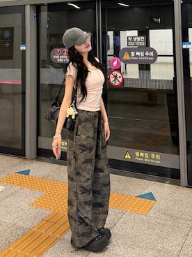 「アイテム（メイクアップ）」を使った、ramuさん（レディース・166cm）の夏コーディネート