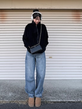 「アイテム（チーク）」を使った、ramuさん（レディース・166cm）の秋コーディネート