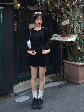 「アイテム（口紅/リップティント/グロス）」を使った、ramuさん（レディース・166cm）の秋コーディネート