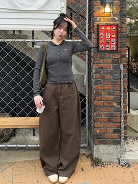 「PANDORA（パンドラ）のアイテム」を使った、ramuさん（レディース・166cm）の春コーディネート