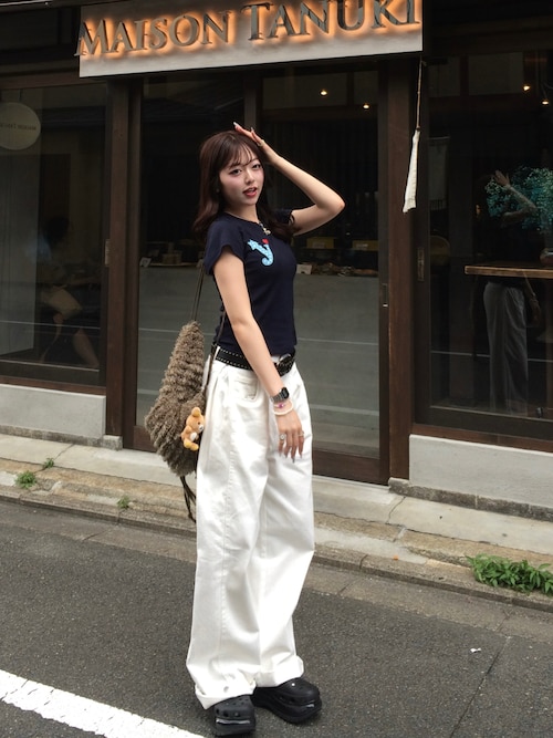 チャーム付き マルチネックレス TINA：JOJUN（ネックレス）｜TINA