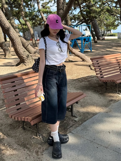 チャーム付き マルチネックレス TINA：JOJUN（ネックレス）｜TINA