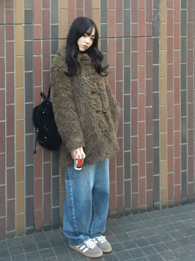 「アイテム（ビューティーグッズ）」を使った、ramuさん（レディース・166cm）の冬コーディネート