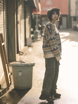 ぽんさんの（ZARA | ザラ）を使ったコーディネート