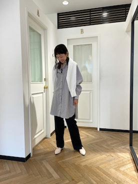 「TICCA（ティッカ）のアイテム（トップス）」を使った、ouvrageclassemadokaさん（レディース・168cm）の秋コーディネート