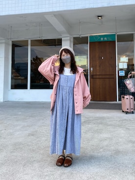 荼さん（レディース・156cm）の冬コーディネート