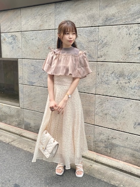 wata【骨格ウェーブ／ブルベ夏】さん（レディース・157cm）の夏コーディネート