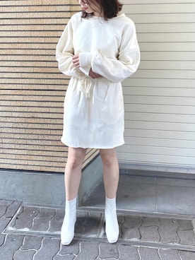 wata【骨格ウェーブ／ブルベ夏】さん（レディース・157cm）の秋コーディネート