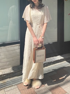 wata【骨格ウェーブ/ブルベ夏】さん(レディース・157cm)の春コーディネート