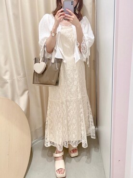 wata【骨格ウェーブ／ブルベ夏】さん（レディース・157cm）の夏コーディネート