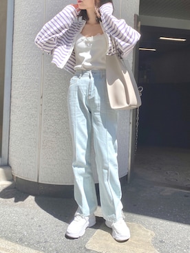 wata【骨格ウェーブ／ブルベ夏】さん（レディース・157cm）の秋コーディネート