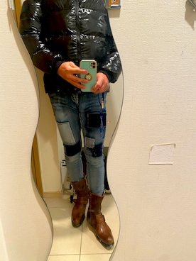 「SCHLUSSEL（シュリセル）のアイテム」を使った、eonon0707さん（メンズ・172cm）の冬コーディネート