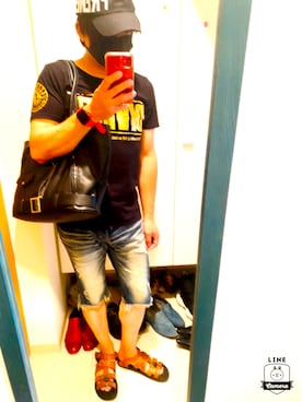 「GOSTAR DE FUGA（ゴスタール ジフーガ）のアイテム」を使った、eonon0707さん（メンズ・172cm）の夏コーディネート