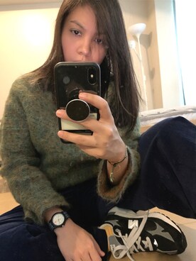 「BEAMS（ビームス）のアイテム（腕時計）」を使った、Frankieさん（レディース・162cm）の夏コーディネート