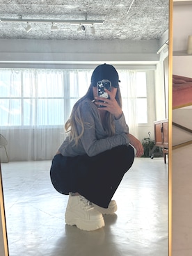 「厚底」｜amさん（レディース・165cm）の秋コーディネート