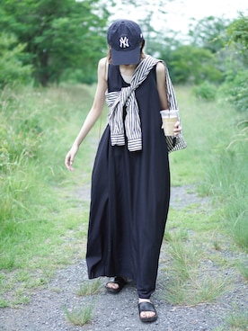 𝚛𝚒𝚜𝚊さん（レディース・161cm）の夏コーディネート