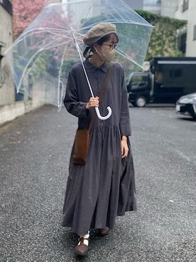 「ヴェリテクール」｜𝚛𝚒𝚜𝚊さん（レディース・161cm）の春コーディネート