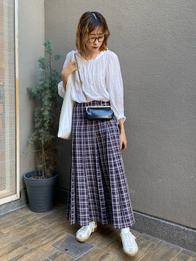 𝚛𝚒𝚜𝚊さん（レディース・161cm）の夏コーディネート