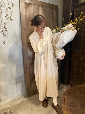 「susuri（ススリ）のアイテム」を使った、𝚛𝚒𝚜𝚊さん（レディース・161cm）の冬コーディネート