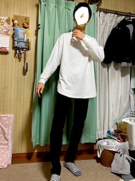 「ADRER」｜ゆうなべさん（メンズ・179cm）の冬コーディネート