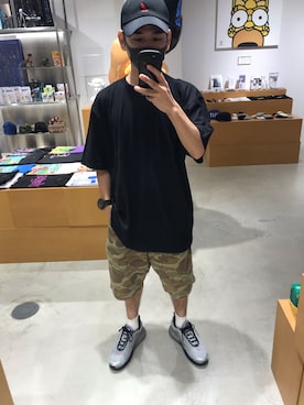 「BAIT（ベイト）のアイテム」を使った、Atsushiさん（メンズ・158cm）の夏コーディネート