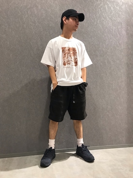 「BAIT（ベイト）のアイテム」を使った、Atsushiさん（メンズ・158cm）の夏コーディネート