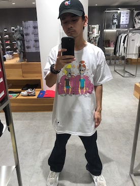 「ストリートファッション」｜Atsushiさん（メンズ・158cm）の夏コーディネート