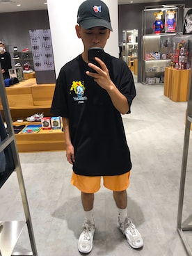 「BAIT（ベイト）のアイテム」を使った、Atsushiさん（メンズ・158cm）の秋コーディネート