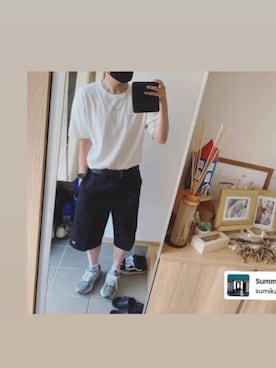 「アイテム（チノパンツ）」を使った、inkc1173さん（メンズ・180cm・20代）の夏コーディネート