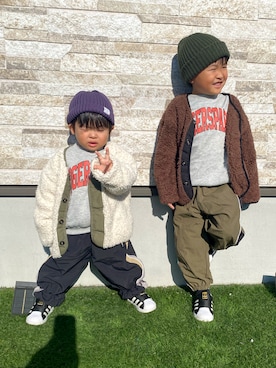 KAI★AO☺︎さん(キッズ・100cm)の春コーディネート