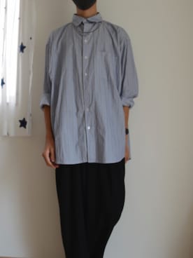 「KUUUPY（クーピー）のKUUUPY - 4wayサージカルステンレスネックレス（ネックレス）」を使った、masakiさん（メンズ・172cm）の夏コーディネート