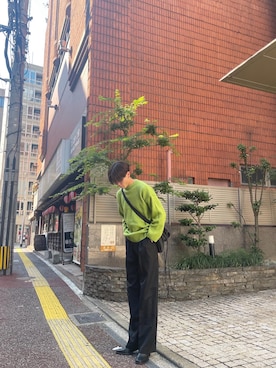 「インスタフォローしてね！」｜haya,さん（メンズ・178cm）の秋コーディネート