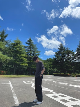 「インスタフォローしてね！」｜haya,さん（メンズ・178cm）の夏コーディネート