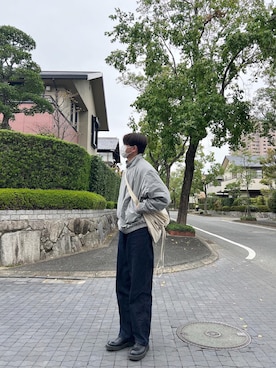 「インスタフォローしてね！」｜haya,さん（メンズ・178cm）の秋コーディネート