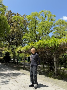 「ZARA（ザラ）のアイテム（パンツ）」を使った、haya,さん（メンズ・178cm）の春コーディネート