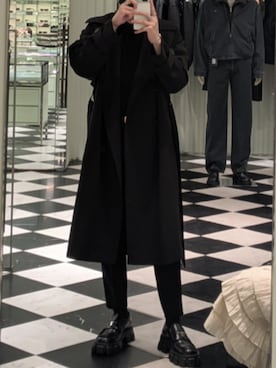 「アイテム（Tシャツ/カットソー）」を使った、🤓🫵さん（メンズ・90cm）の秋コーディネート