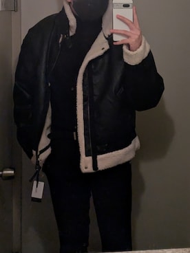 「アイテム（トップス）」を使った、🤓🫵さん（メンズ・90cm）の秋コーディネート