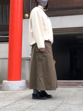 「Java（ジャバ）のアイテム」を使った、konbu3さん（レディース・164cm）の冬コーディネート