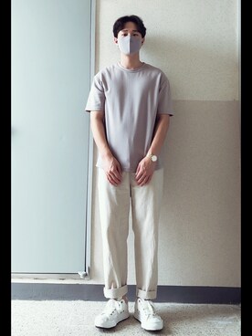 「MARC JACOBS（マークジェイコブス）のアイテム（腕時計）」を使った、jangdaehari 🇰🇷 さん（メンズ・170cm）の夏コーディネート