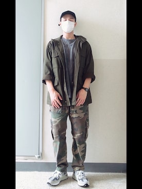 「XERO（ゼロ）のアイテム」を使った、jangdaehari 🇰🇷 さん（メンズ・170cm）の秋コーディネート