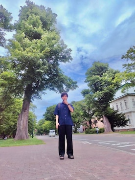 「SAZABY（サザビー）のアイテム」を使った、kntさん（メンズ・171cm）の夏コーディネート