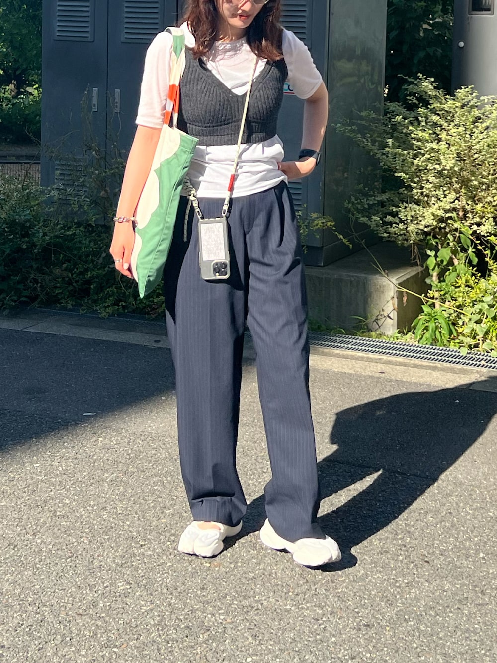 m.さんの「【60Th Anniversary】Unikko /  bag 44x43cm（marimekko）」を使ったコーディネートの1枚目の写真